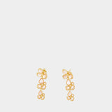 Bloom Large Dangles Earrings - Zimmermann - Metal - Gold