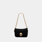 Moon Moyen Crossbody - Vanessa Bruno - Raffia - Multicolor