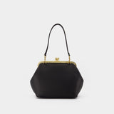 Kisslock Frame 27 Purse - Coach - Leather - Black