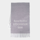 Scarf - Acne Studios - Wool - Grey