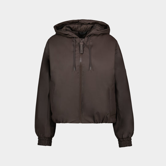 Lohja Insulated Bomber W Jacket W3t1 - RAINS - Synthetic - Brown
