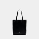 Tote bag - Versace - Leather - Black