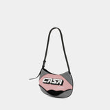 Slim Biker Purse - Casablanca - Leather - Pink