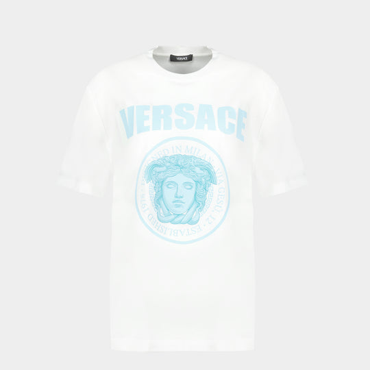 Medusa Rock T Shirt - Versace - Cotton - White