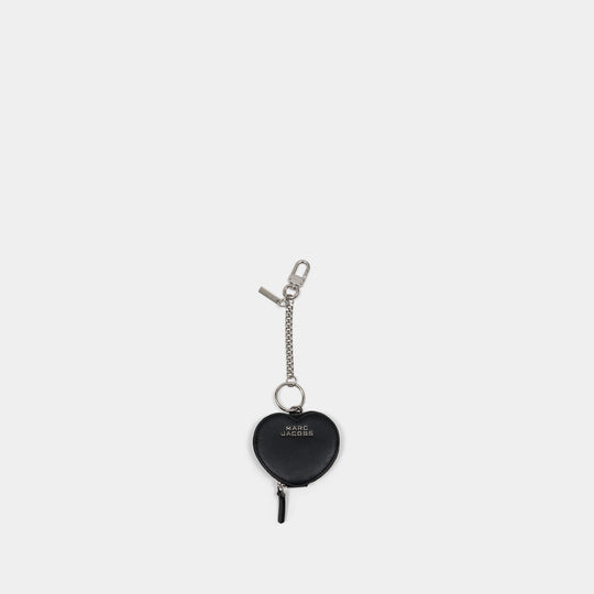 The Cookie Charm Wallet On Chain - Marc Jacobs - Leather - Black