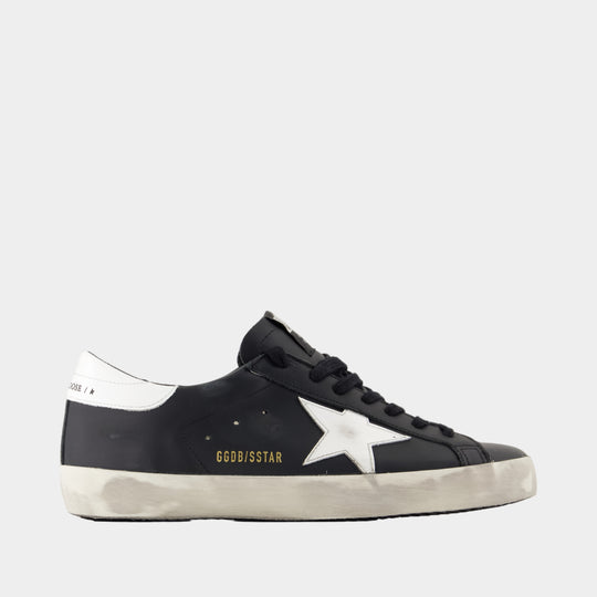 Super Star Sneakers - Golden Goose Deluxe Brand - Leather - Black