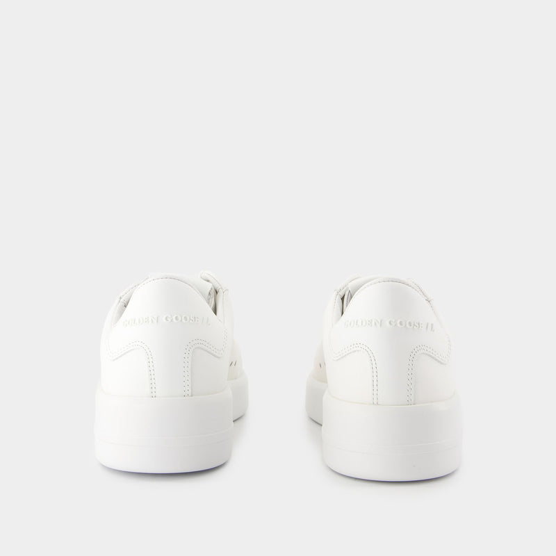 Pure Star Sneakers - Golden Goose - White - Rubber