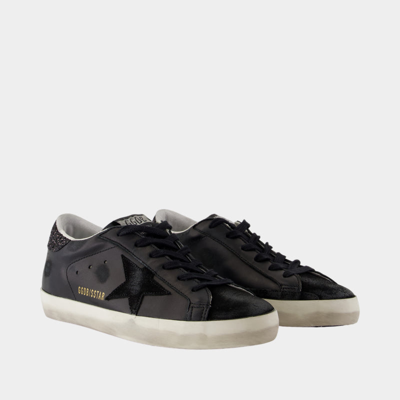 Super Star Sneakers - Golden Goose Deluxe Brand - Leather - Black