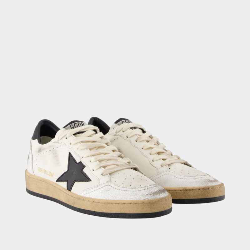 Ballstar Sneakers - Golden Goose Deluxe Brand - Leather - White