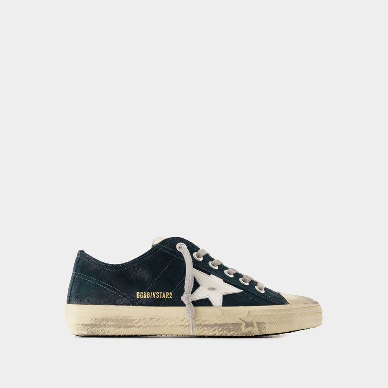 V-Star Sneakers Golden Goose Deluxe Brand Leather Green