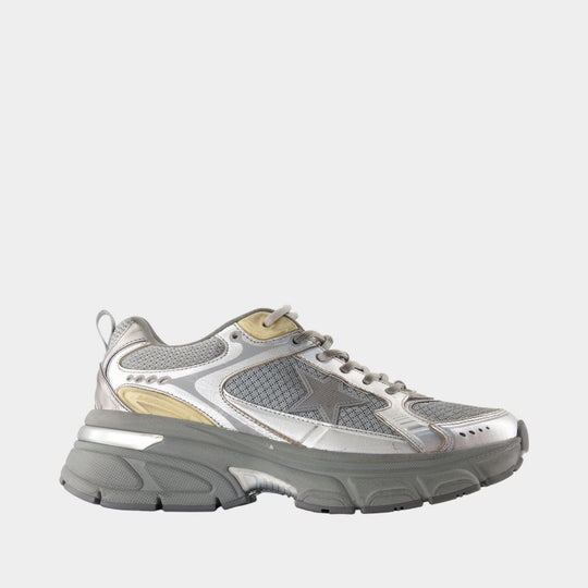 Lightstar Sneakers - Golden Goose Deluxe Brand - Leather - Silver