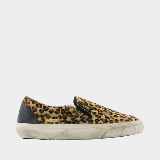 Vce Horsy trainers - Golden Goose Deluxe Brand - Leather - Leopard print