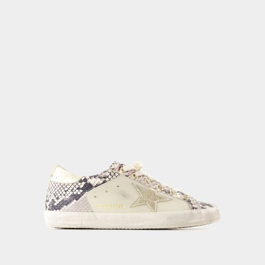 Super Star Sneakers - Golden Goose Deluxe Brand - Leather - Beige