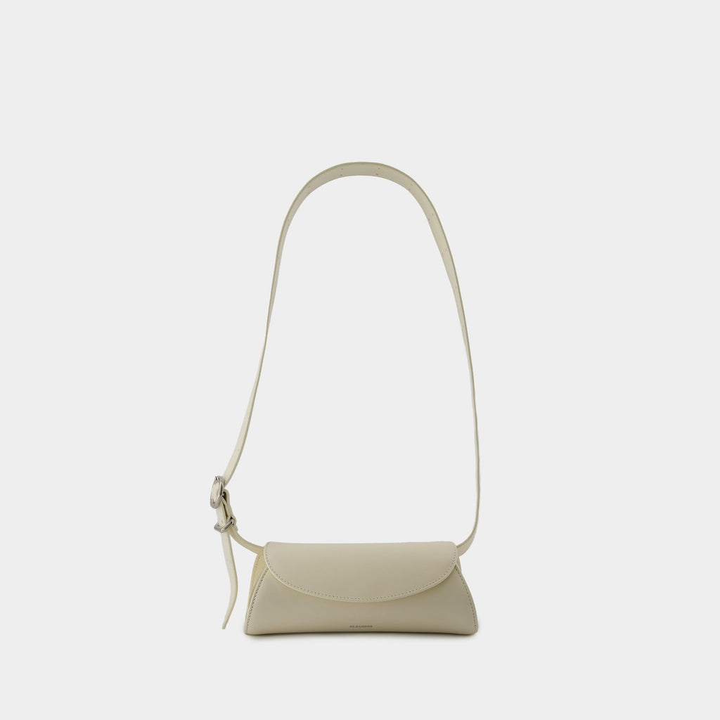ハンドバッグ Cannolo Mini Purse - Jil Sander - Leather - Eggshell Cannolo Mini Purse - Jil Sander - Leather - Eggshell