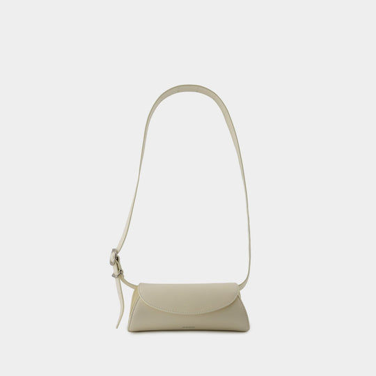Cannolo Mini Purse - Jil Sander - Leather - Eggshell