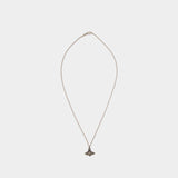 Man. Diamante Heart Pendant - Vivienne Westwood - Metal - Black