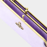 Moire Frame Bag - Vivienne Westwood - Synthetic - Purple