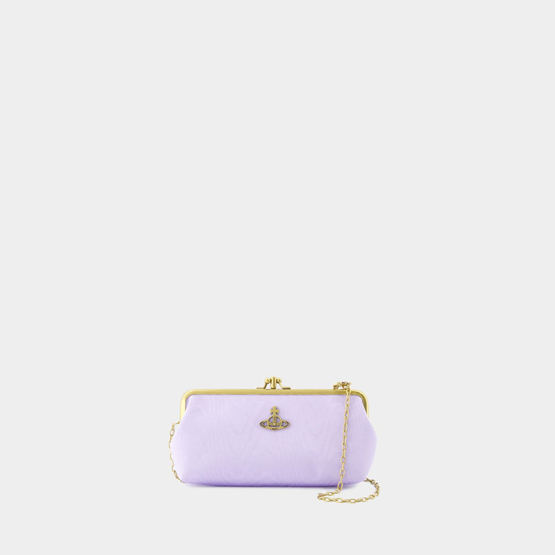 Moire Frame Bag - Vivienne Westwood - Synthetic - Purple