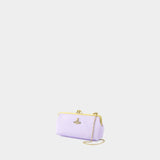 Moire Frame Bag - Vivienne Westwood - Synthetic - Purple