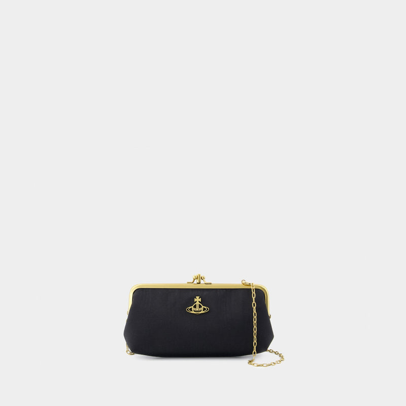 Moire Frame Bag - Vivienne Westwood - Synthetic - Black