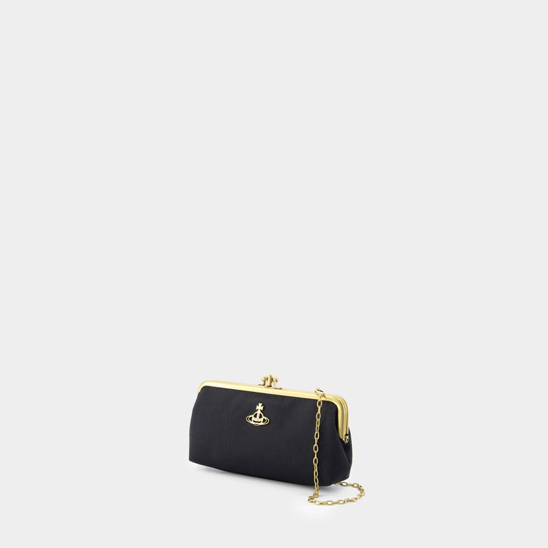 Moire Frame Bag - Vivienne Westwood - Synthetic - Black