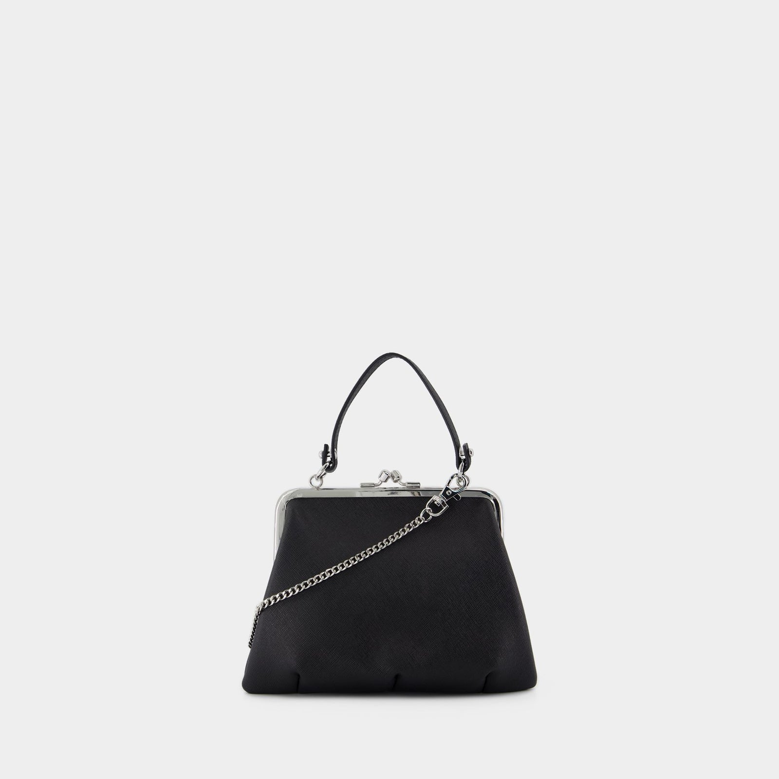 Granny Frame Purse - Vivienne Westwood - Leather - Black