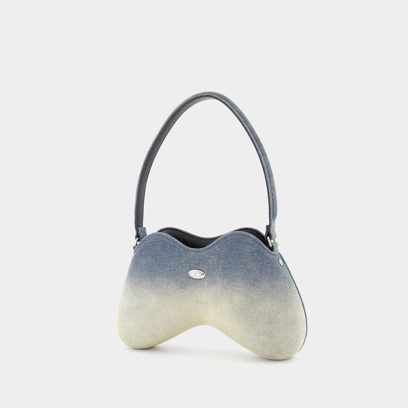 Double D Shoulder Bag - DIESEL - Cotton - Blue