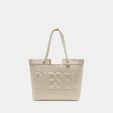 3D Shopper Bag - DIESEL - Cotton - White