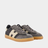 Cool Allacciato H Sneakers - Hogan - Leather - Grey