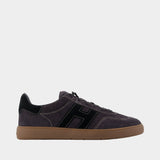 Cool Allacciato H Sneakers - Hogan - Leather - Black