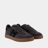 Cool Allacciato H Sneakers - Hogan - Leather - Black