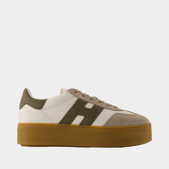H698 Allacciato H Sneakers - Hogan - Leather - White
