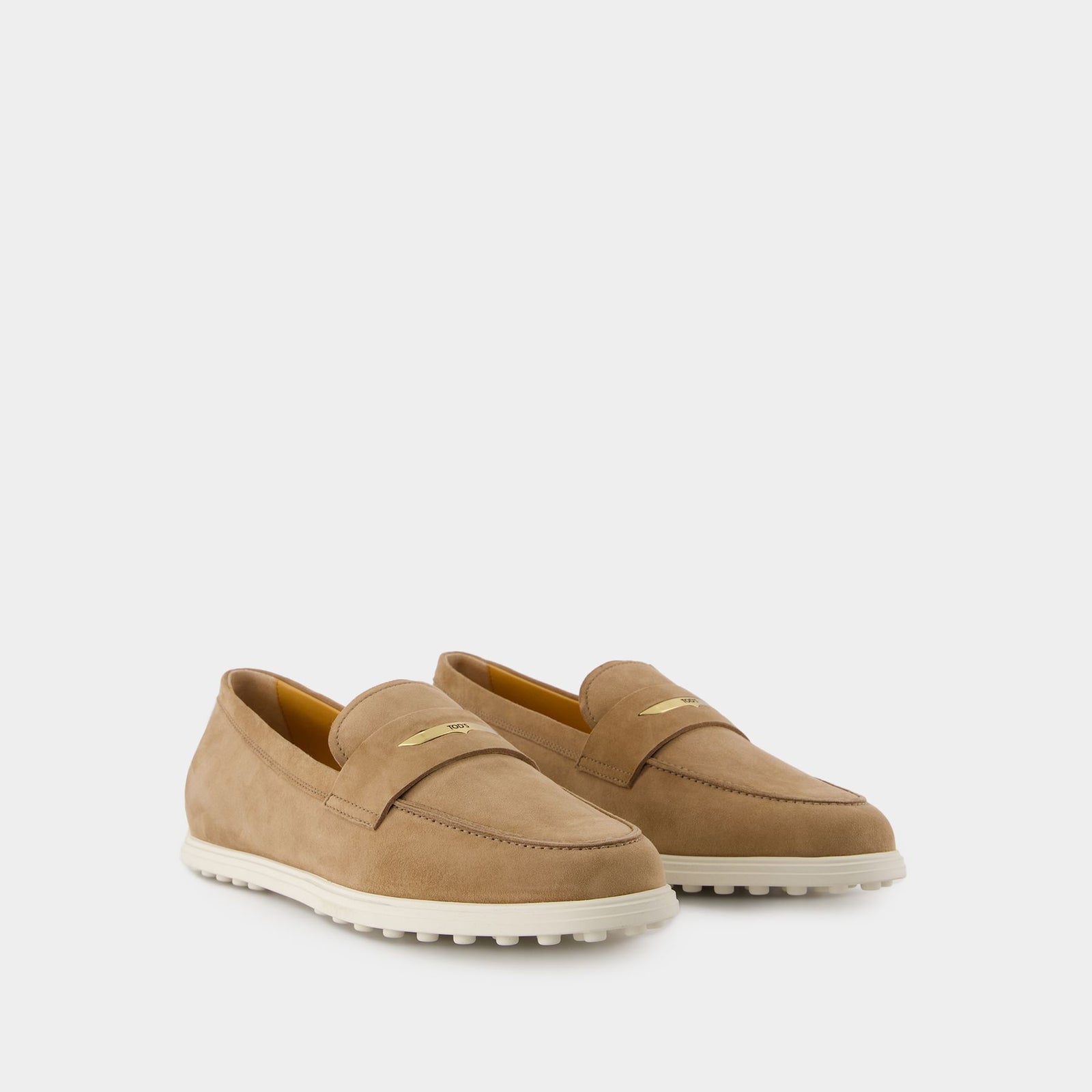 ★美品★TOD’S Gomma Pesante Loafer RonHerman Gomma Leggero Loafer - Tod's - Rubber - Brown
