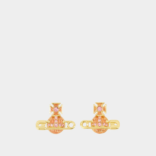 Kitty Earrings - Vivienne Westwood - Brass - Gold