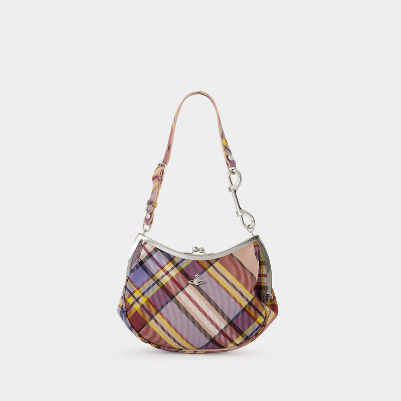 Charm Frame Shoulder Bag - Vivienne Westwood - Leather - Multicolor