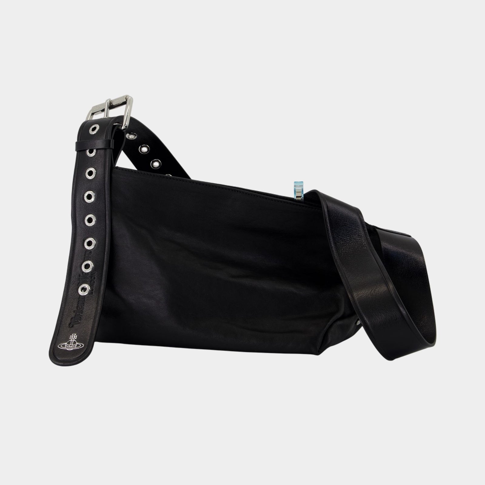Maxime Small Crossbody - Vivienne Westwood - Leather - Black