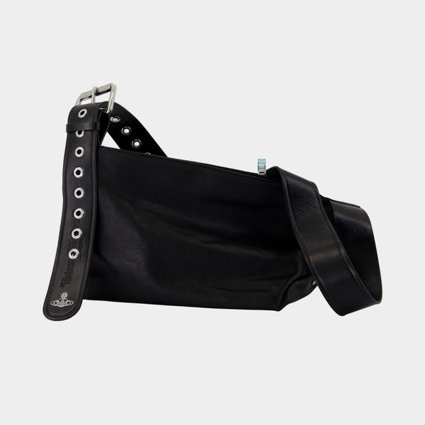 Maxime Small Crossbody - Vivienne Westwood - Leather - Black