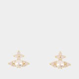 Feodora Earrings - Vivienne Westwood - Metal - Gold