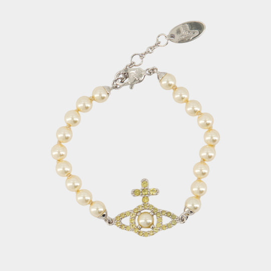 Olympia Pearl Bracelet - Vivienne Westwood - Metal - Silver