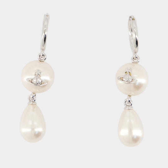 Martha Earrings - Vivienne Westwood - Metal - Silver