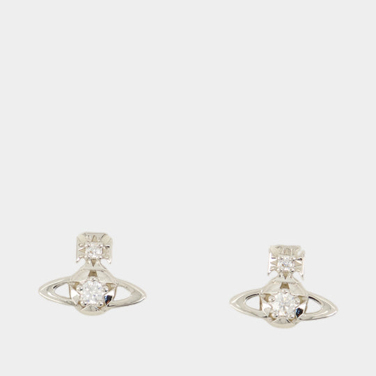 Lee Orb Earrings - Vivienne Westwood - Metal - Silver