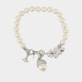 Lucille Large Necklace - Vivienne Westwood - Metal - Silver