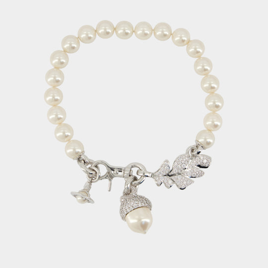 Lucille Large Necklace - Vivienne Westwood - Metal - Silver