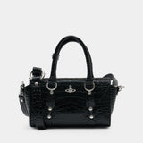 Bettina Mini Crossbody - Vivienne Westwood - Leather - Black