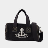 Paul Cylinder Crossbody - Vivienne Westwood - Canvas - Black