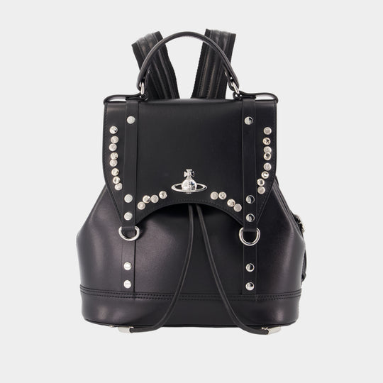 Max Small Backpack - Vivienne Westwood - Leather - Black