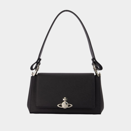 Hazel Medium Purse - Vivienne Westwood - Leather - Black