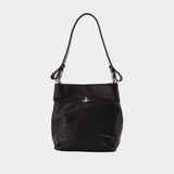 Lottie Small Shoulder Bag - Vivienne Westwood - Leather - Black