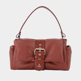 Hazel Treasure XL Handbag – Vivienne Westwood – Leather – Burgundy
