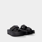 Sandals - MM6 Maison Margiela - Synthetic - Black